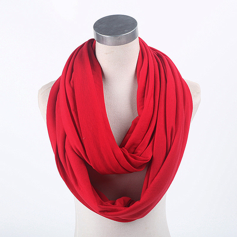 Seamless infinity scarf