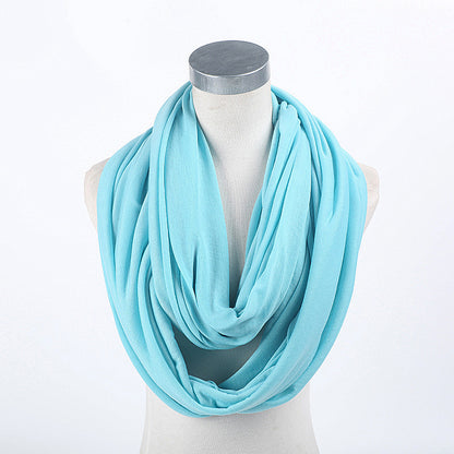 Seamless infinity scarf