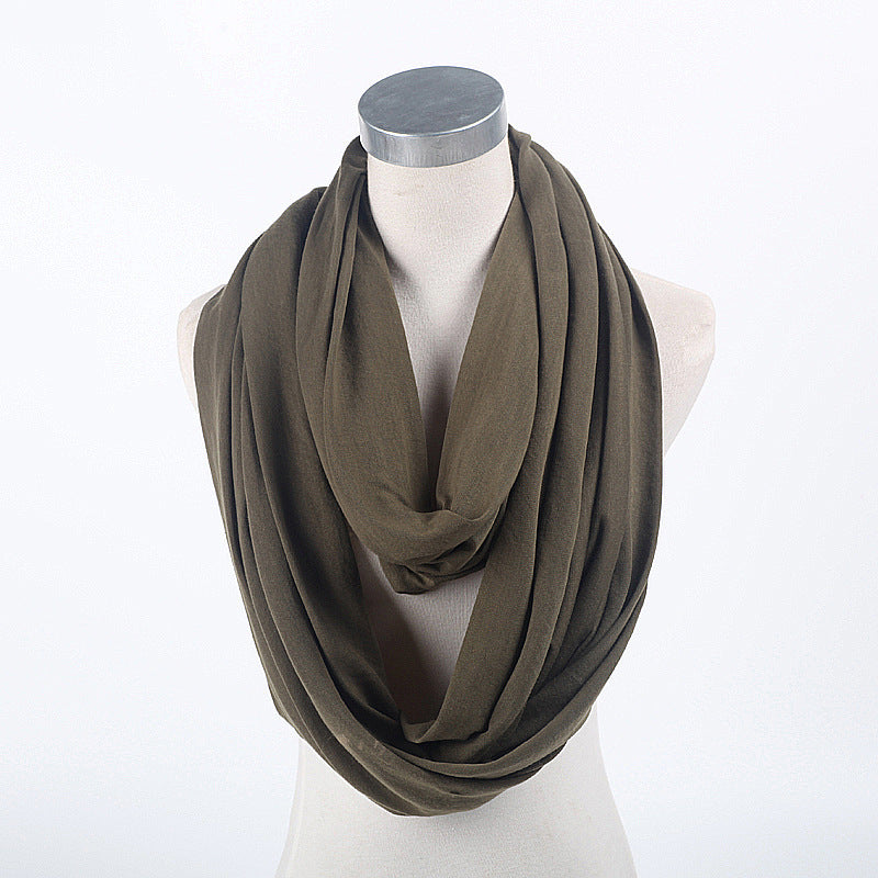 Seamless infinity scarf