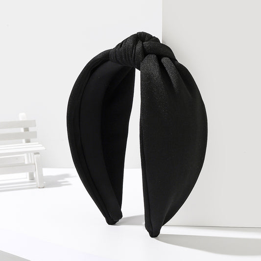Plain knotted headband