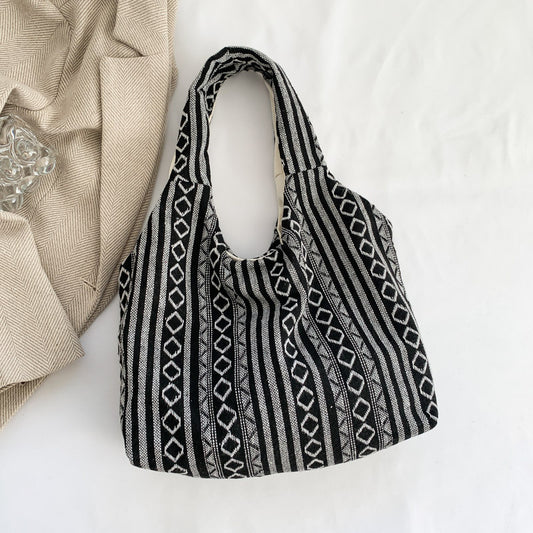 Ethnic style tote bag