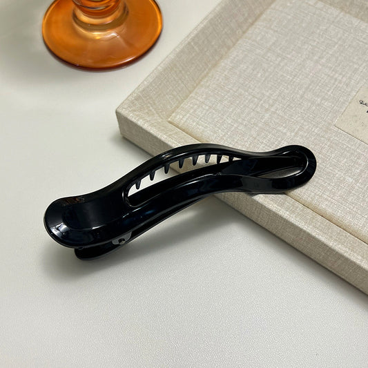 Acrylic long Ibis clip with teeth
