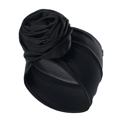 Large flower top loop hairband