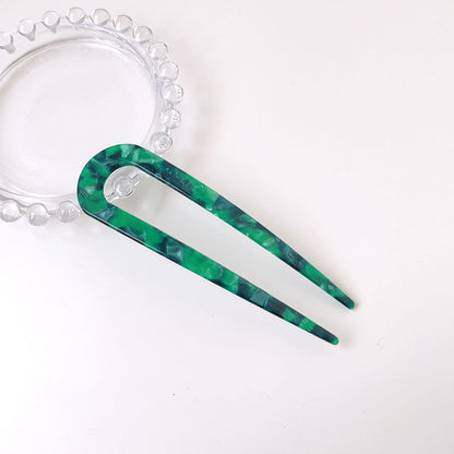 Small resin hair fork