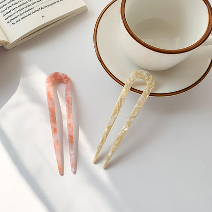 Small resin hair fork