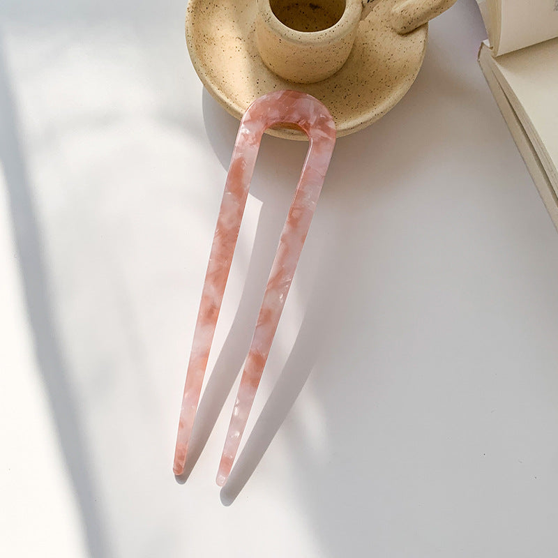 Small resin hair fork