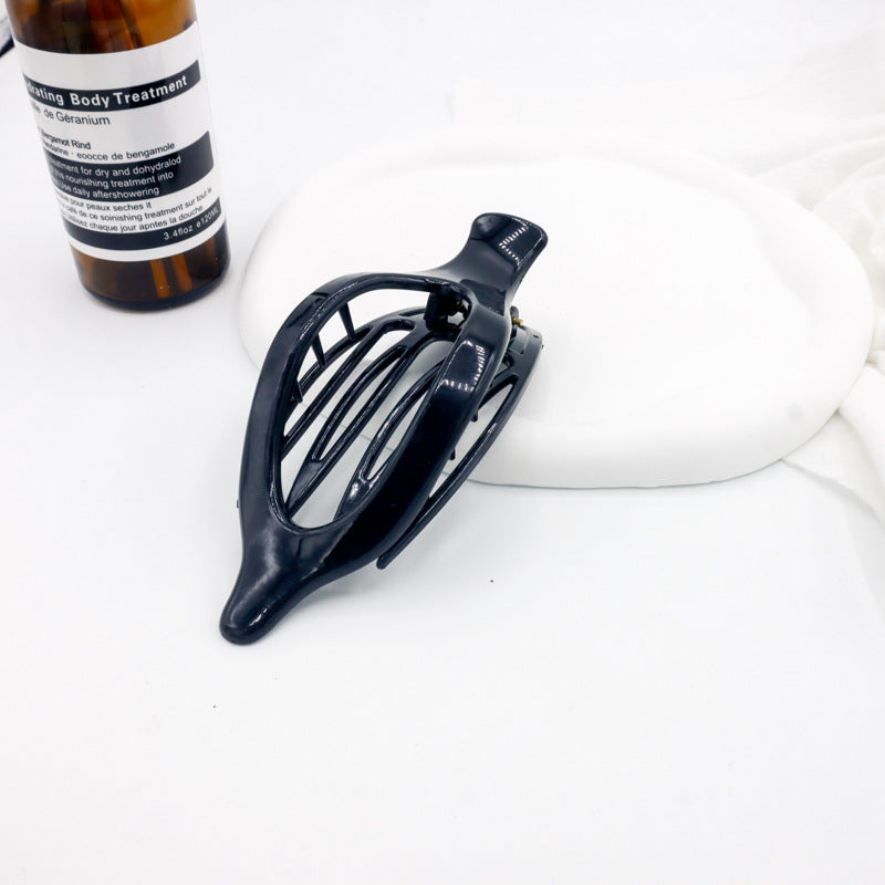 Large acrylic Ibis clip with teeth