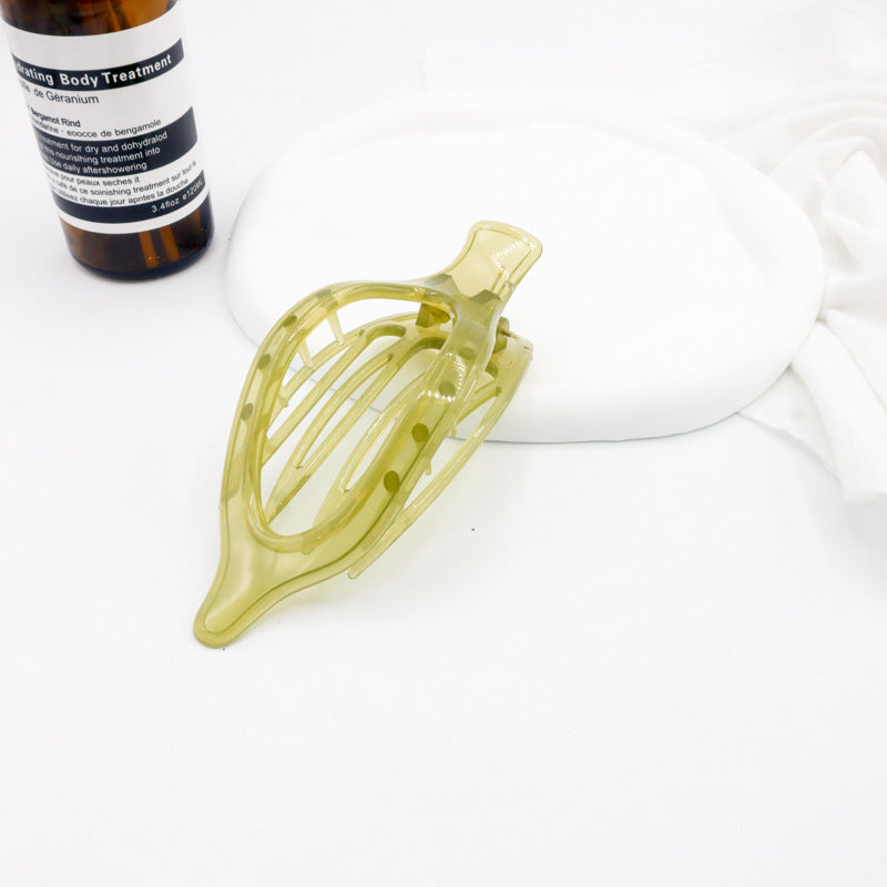 Large acrylic Ibis clip with teeth