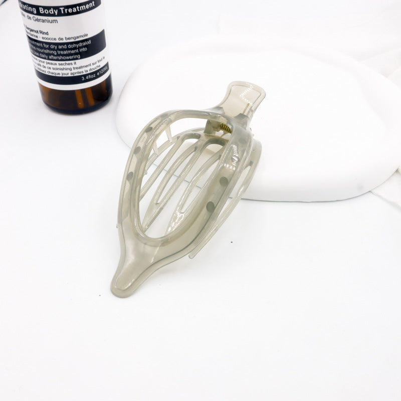 Large acrylic Ibis clip with teeth