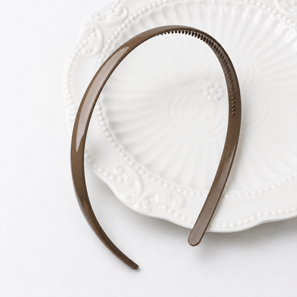 Resin slim headband