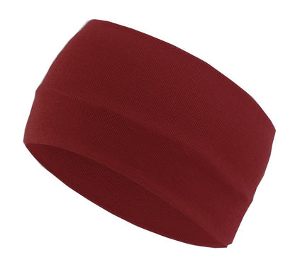 Extra-wide soft knitted stretchy loop headband