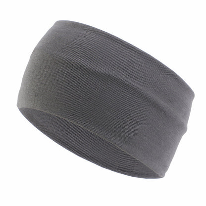 Extra-wide soft knitted stretchy loop headband