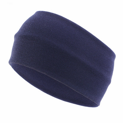 Extra-wide soft knitted stretchy loop headband