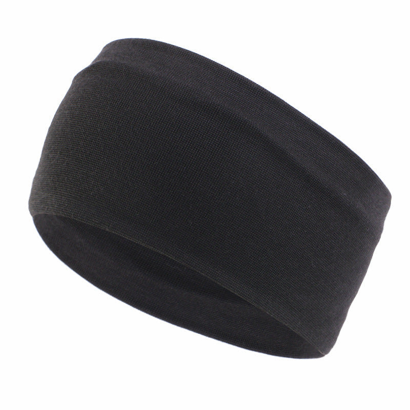 Extra-wide soft knitted stretchy loop headband