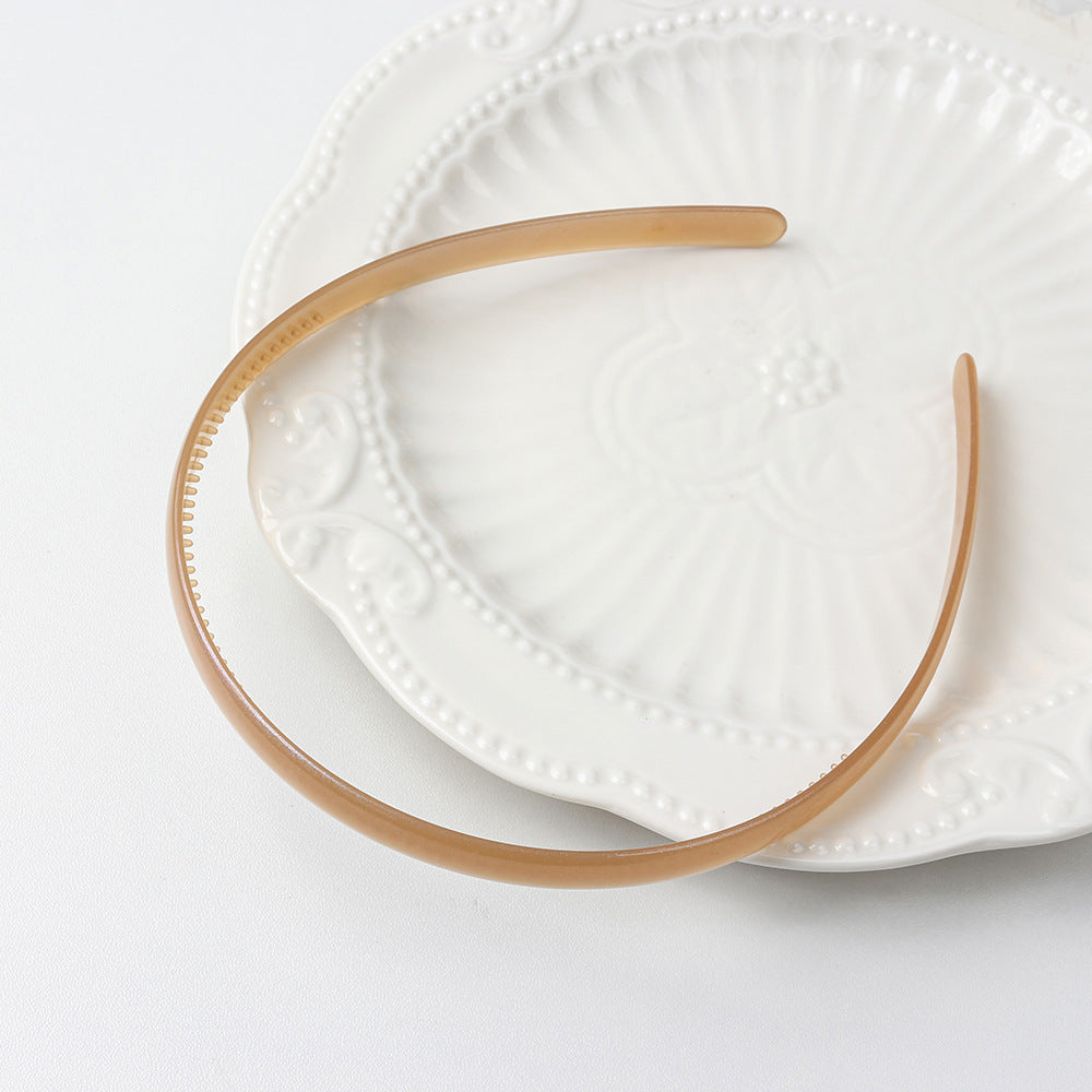 Resin slim headband