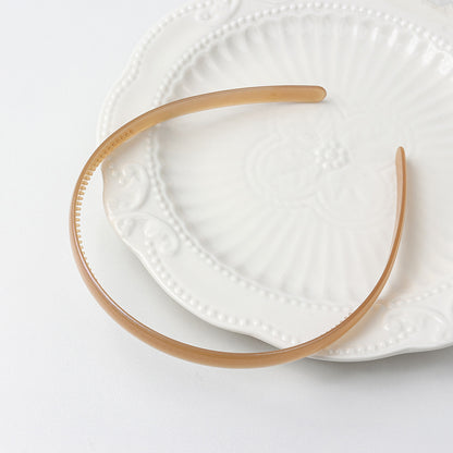 Resin slim headband