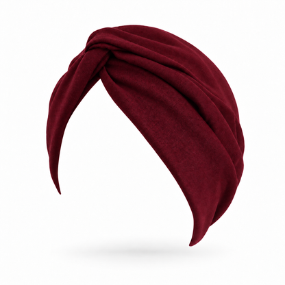 Twist front thin hair cap