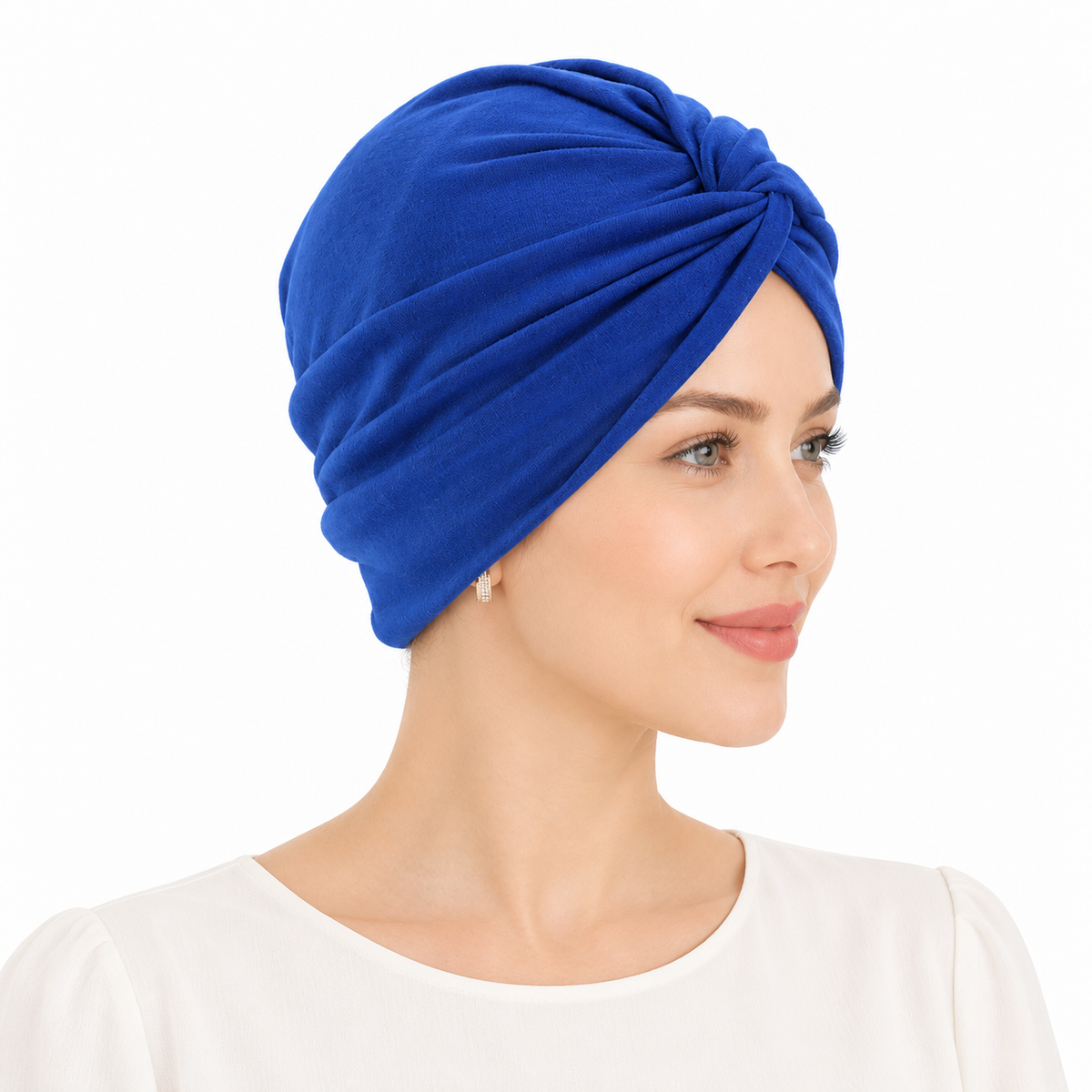 Twist front thin hair cap
