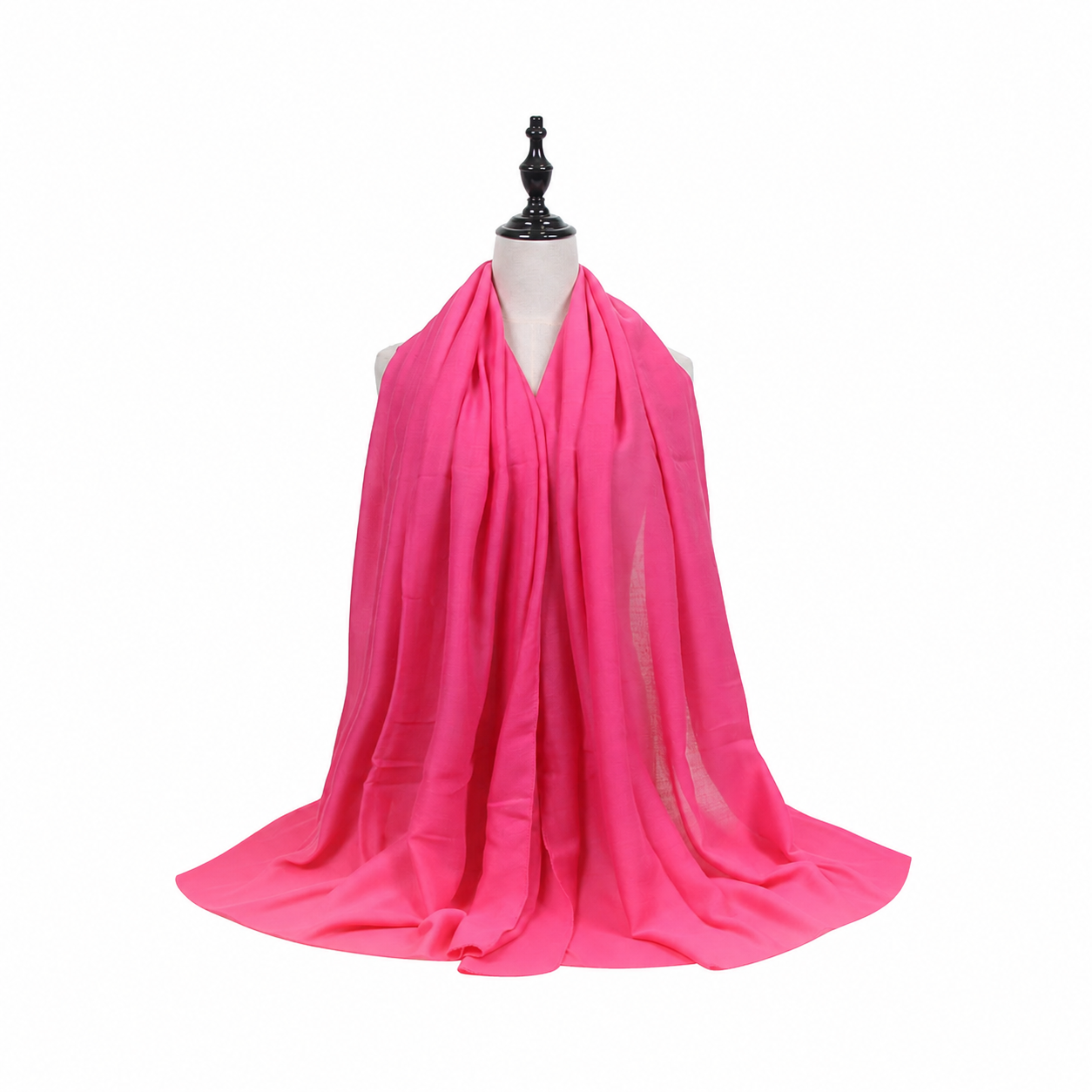 Light weight solid long scarf