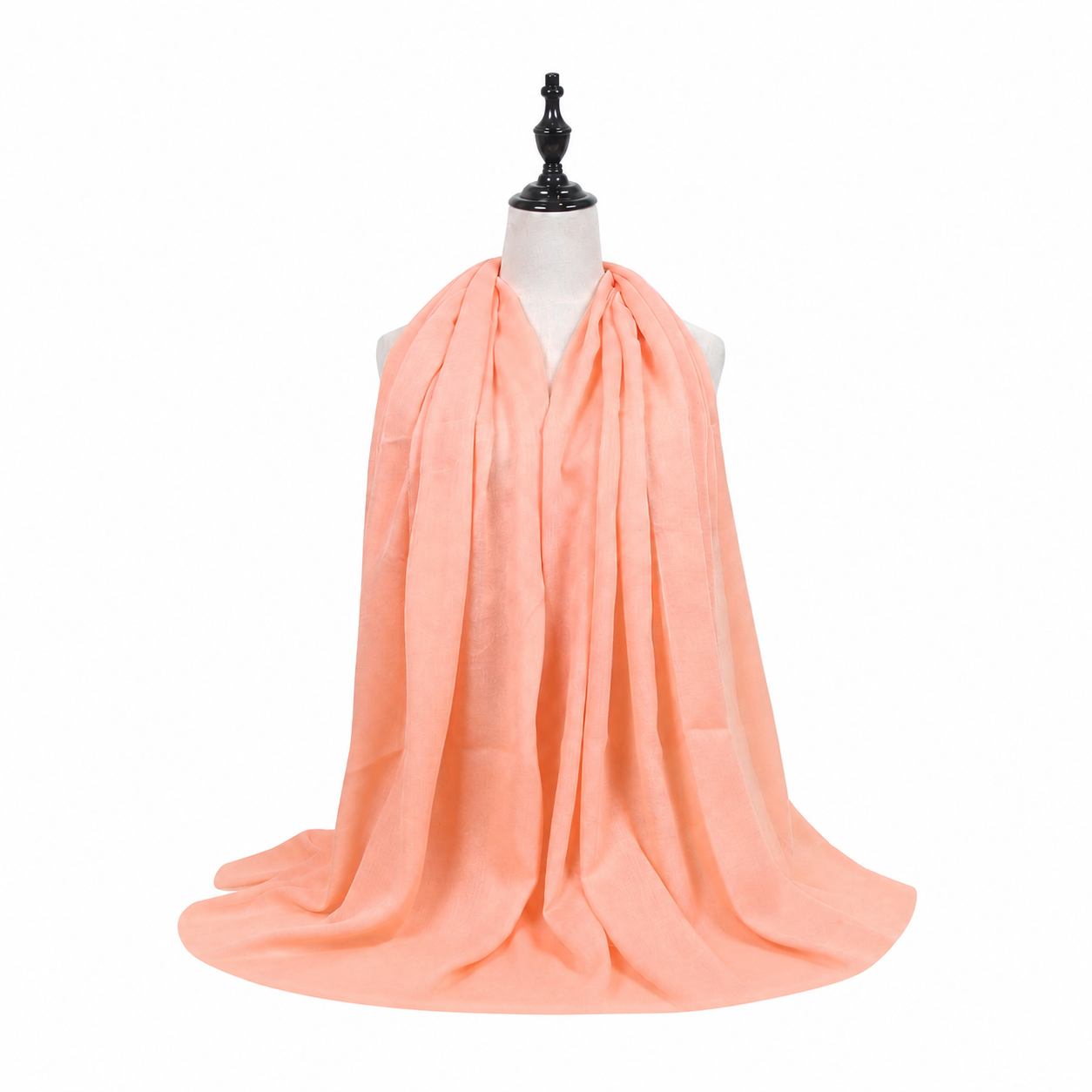 Light weight solid long scarf