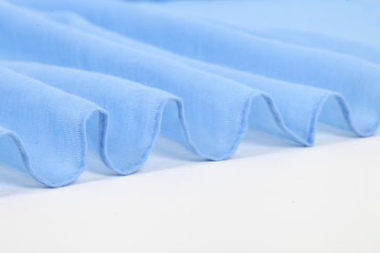 Fringed solid long scarf