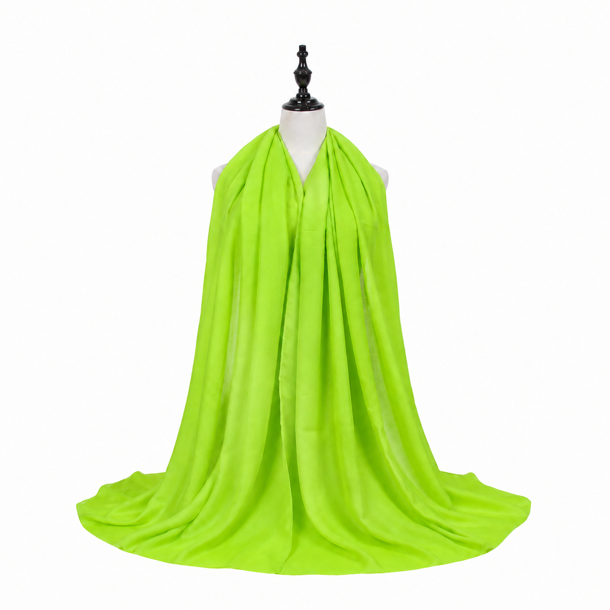Light weight solid long scarf