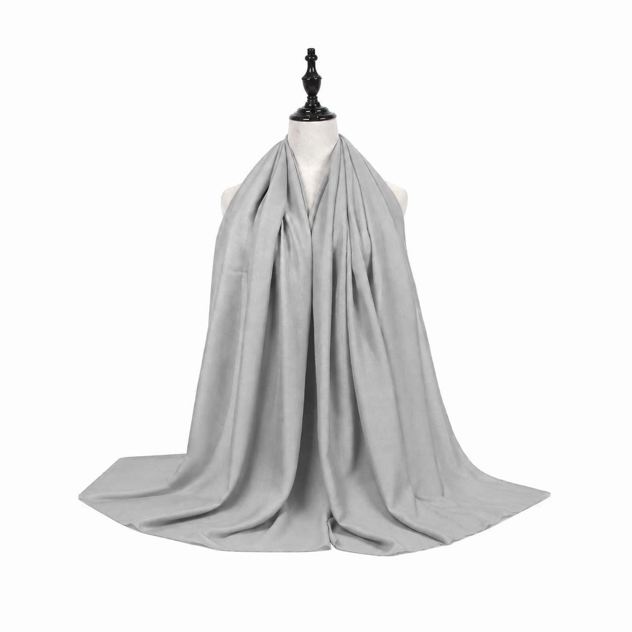 Light weight solid long scarf
