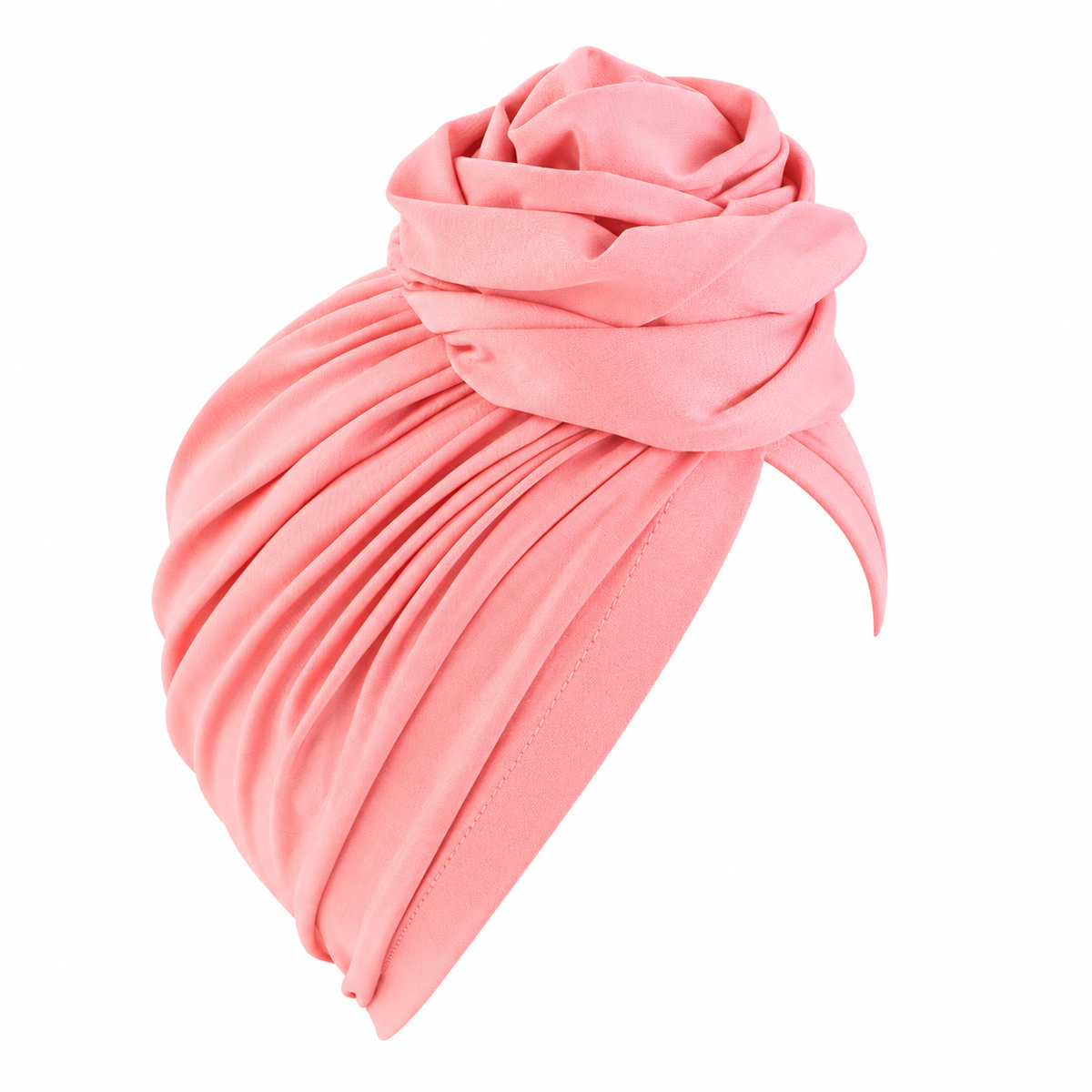 Large flower top hair cap