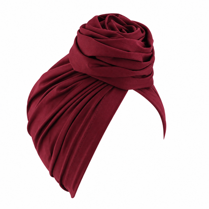 Large flower top hair cap