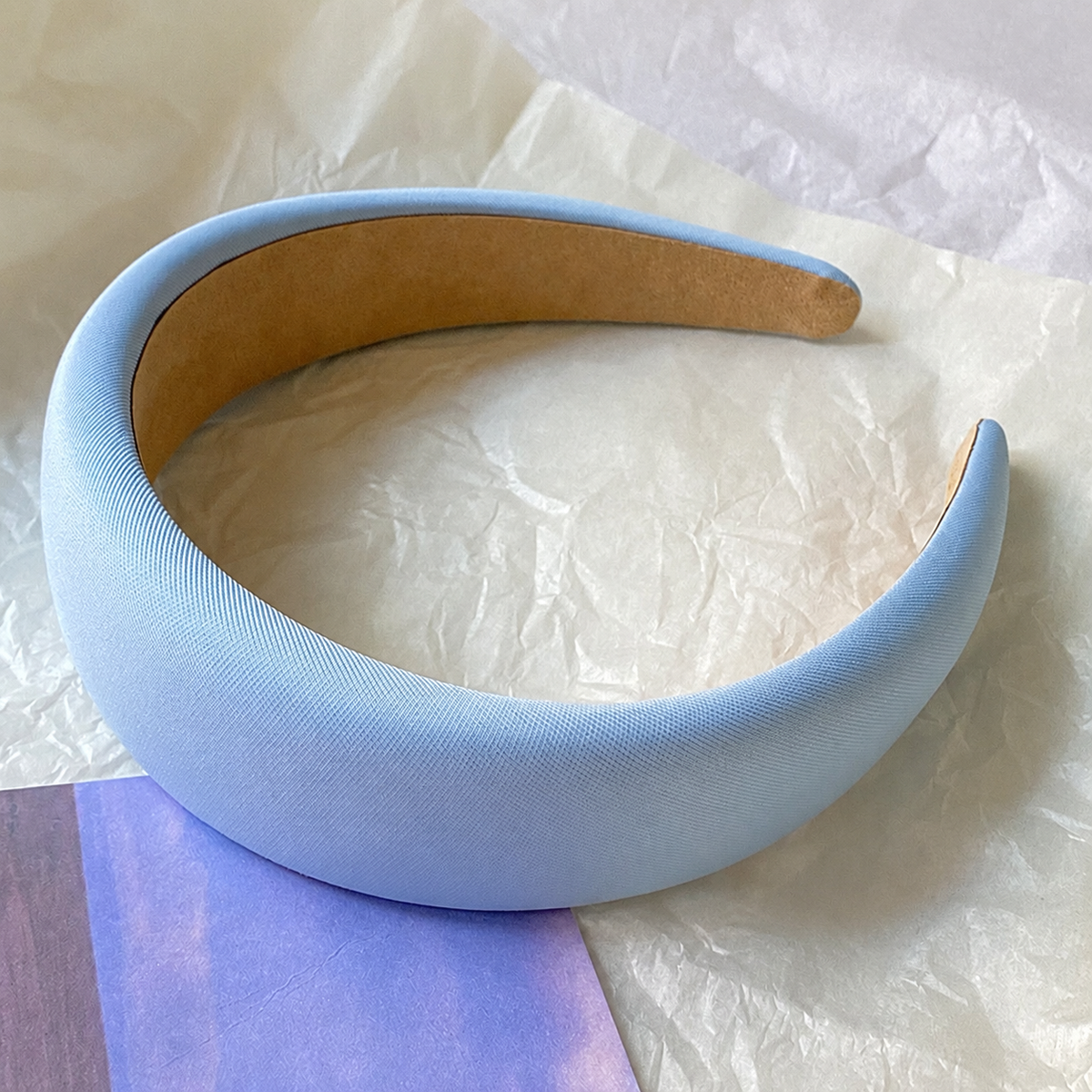 4cm-wide plain padded headband