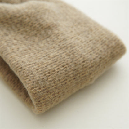 Twist front soft knitted headband