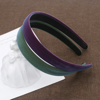 Velvet headband
