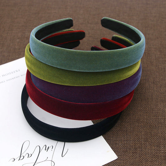 Velvet headband