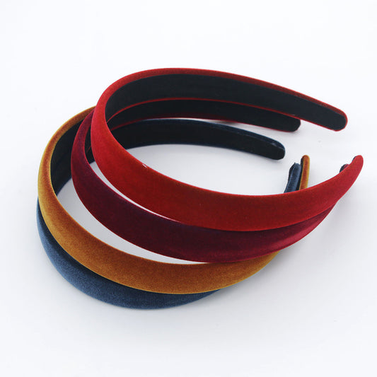 Velvet headband