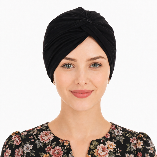 Twist frot hair cap