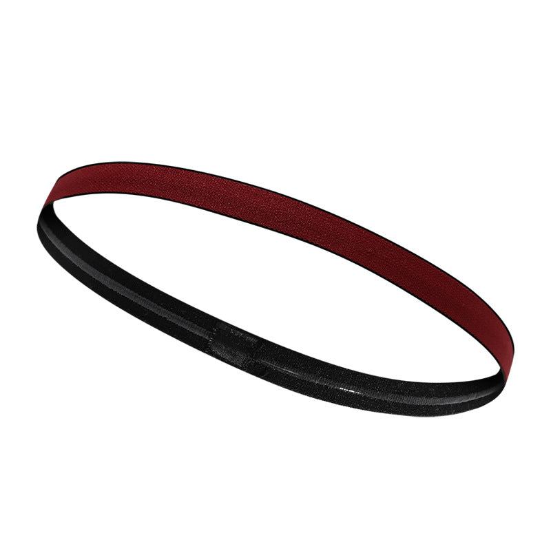 1.3cm wide non-slip sporty elastic hair band