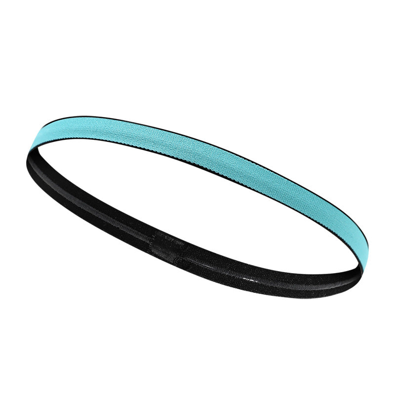 1.3cm wide non-slip sporty elastic hair band