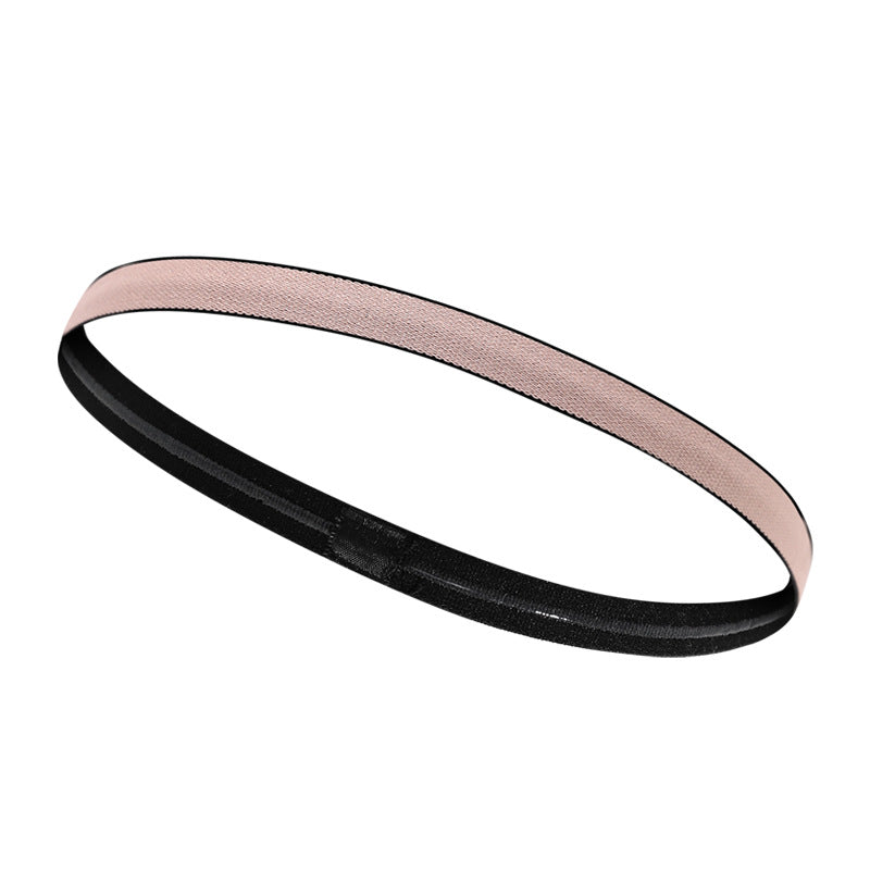 1.3cm wide non-slip sporty elastic hair band
