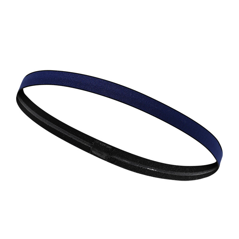 1.3cm wide non-slip sporty elastic hair band
