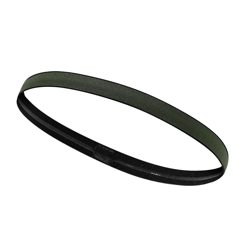1.3cm wide non-slip sporty elastic hair band