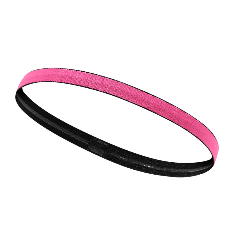 1.3cm wide non-slip sporty elastic hair band