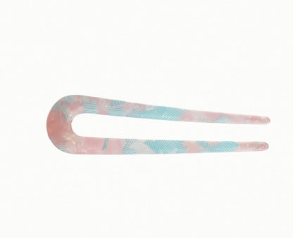 Resin slim hair fork