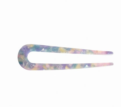 Resin slim hair fork