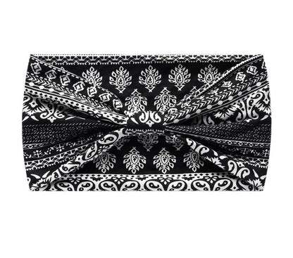 Ethnic style 2-way bandanna hair band