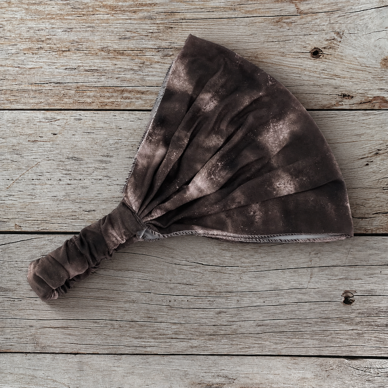 Floral extra wide bandanna headband