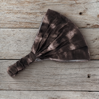 Floral extra wide bandanna headband