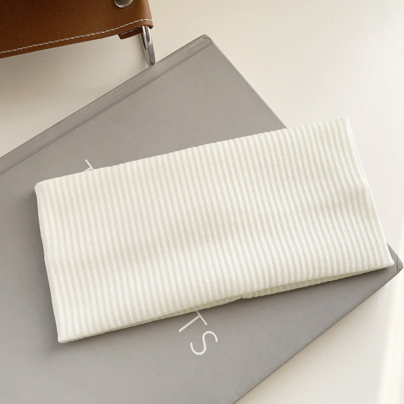 Ribbed wide loop headband