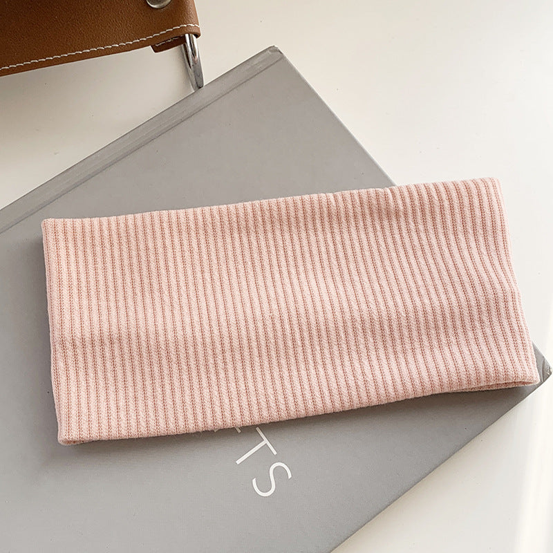 Ribbed wide loop headband