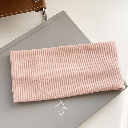 Ribbed wide loop headband