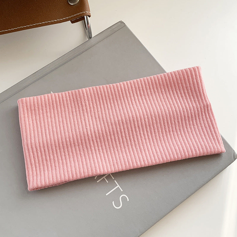 Ribbed wide loop headband
